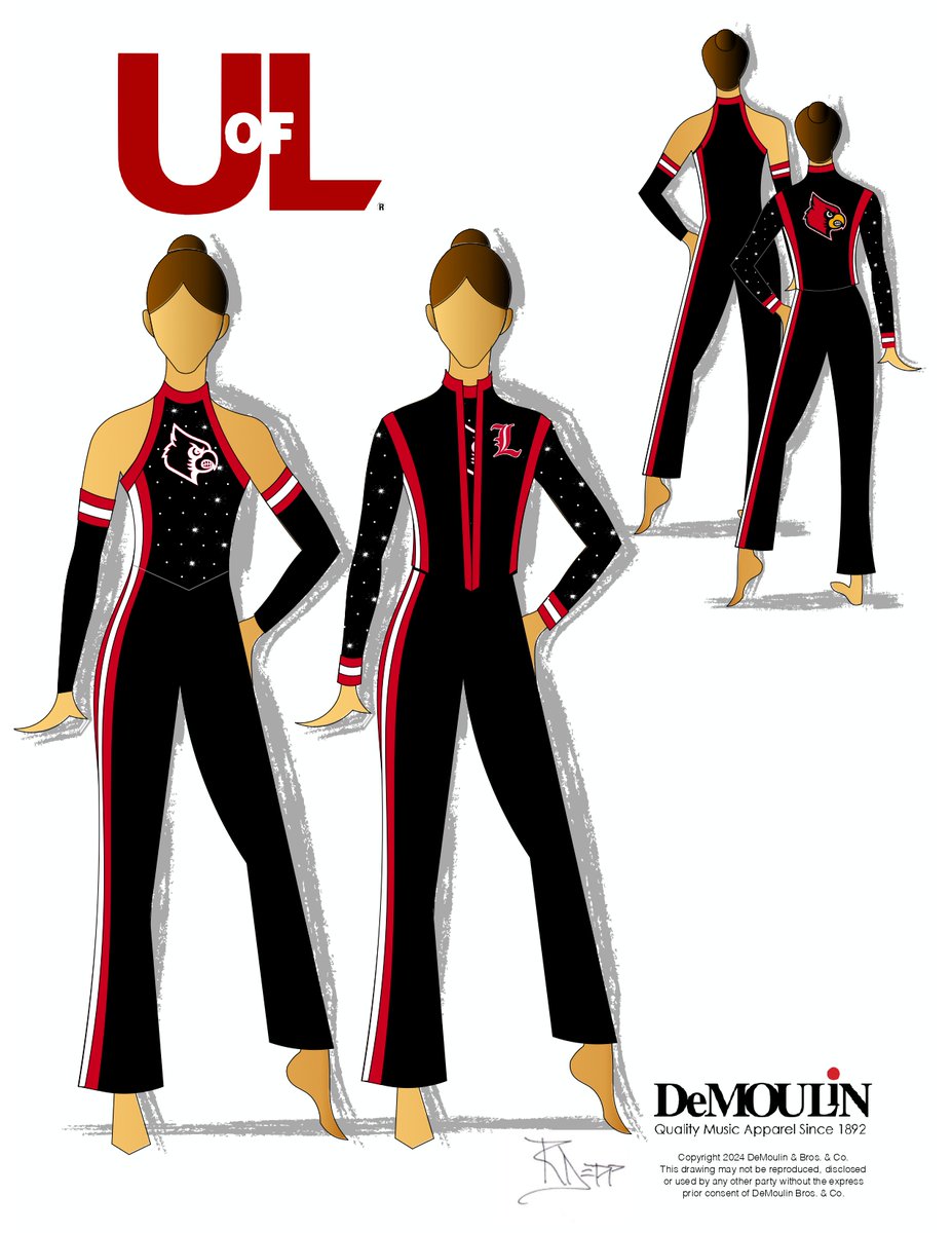 MarchingCards's tweet image. 🎉 Exciting Announcement! 🎉

We are thrilled to unveil new colorguard uniforms from @DeMoulinBros! 🚨🔥

We’re excited for this sharp new look and can’t wait to see our talented colorguard members shine! A huge thank you to the CMB Boosters for making this possible!  #bling
