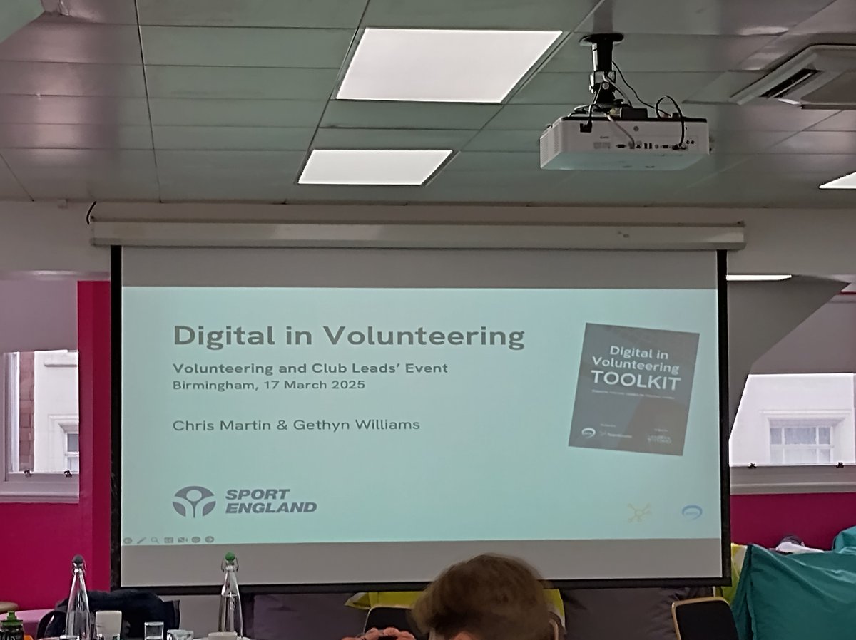 Today we are attending Sport England's Volunteering and Club Leads' event in Birmingham. We've already had some great conversations on developing volunteering strategies and translating into impactful actions! Looking forward to the afternoon!