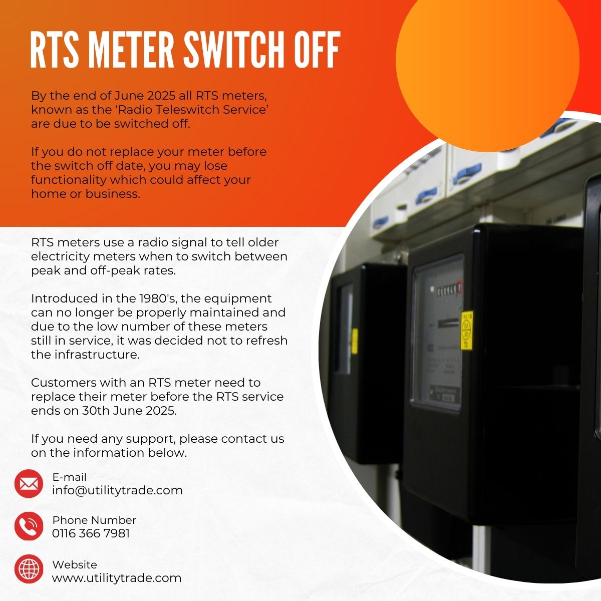 UtilityTrade's tweet photo. #rtsmeters #rtsswitchoff https://t.co/mY82PKzyfh
