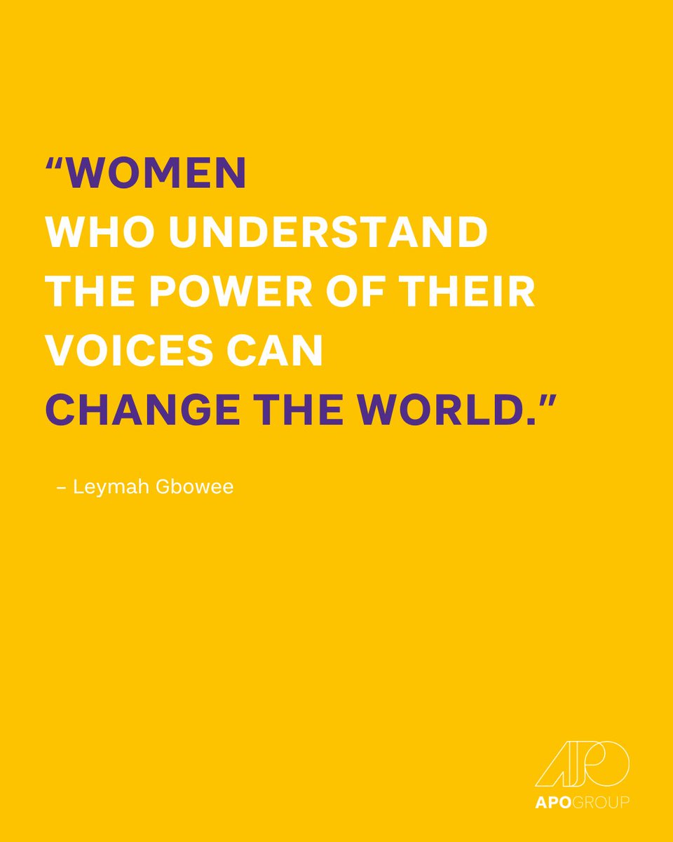 APO_source's tweet image. Women’s voices are a force for change!
#WomenLead #EmpowerHer #AfricaRising #WomensMonth