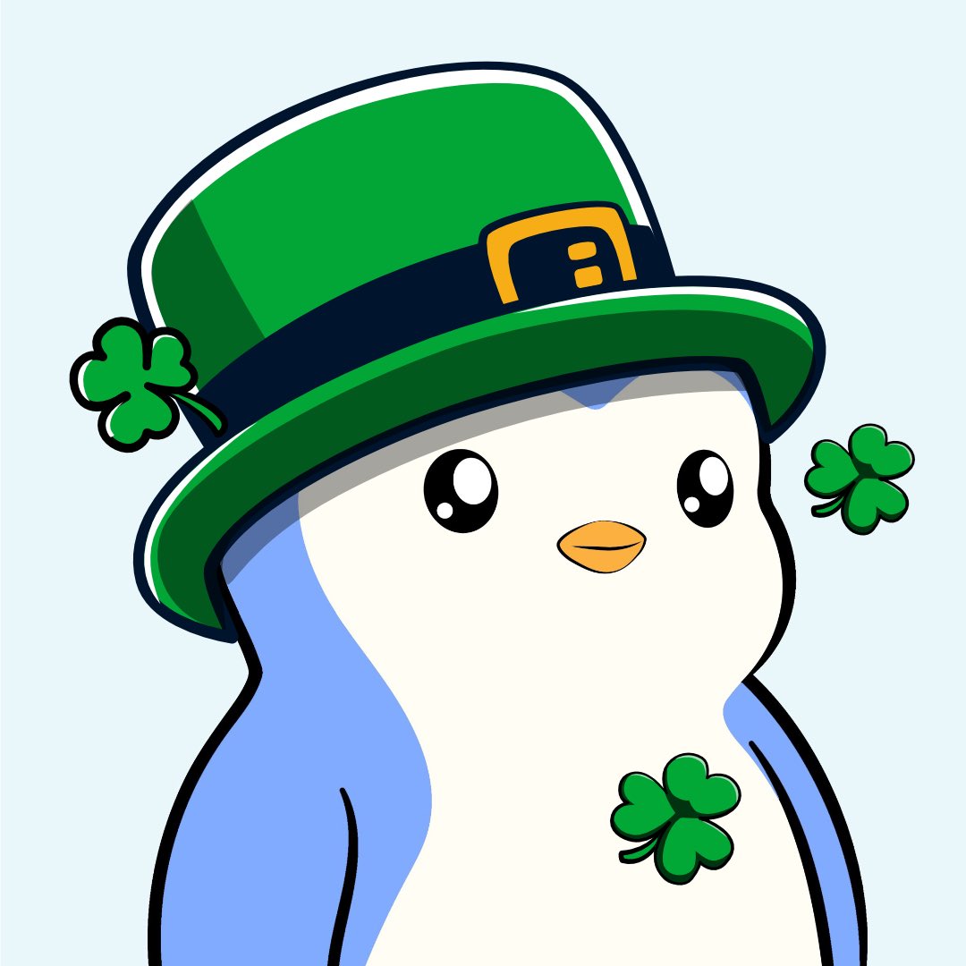 Happy St Patty's Day (also my 10th wedding anniversary 🥵)

$PENGU