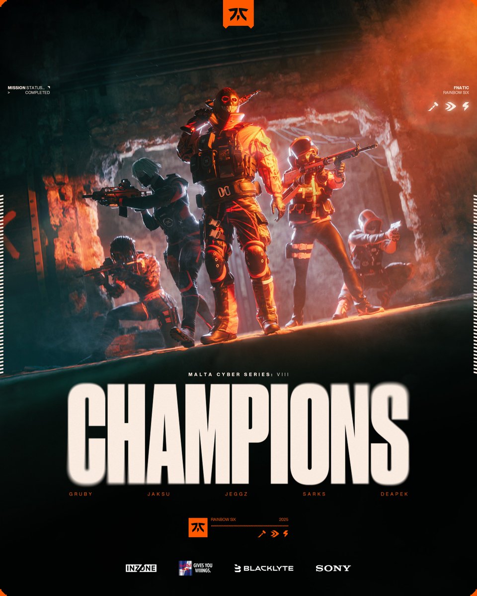 blazvisuals's tweet image. Had a lot of fun working with @edwardhalluk on this 3D focused visual identity for the R6 Malta Cyber Series.
Sadly we didn't get to post all the assets but the boys did really well regardless! Will probably do a small breakdown of some of these if anyone is interested.