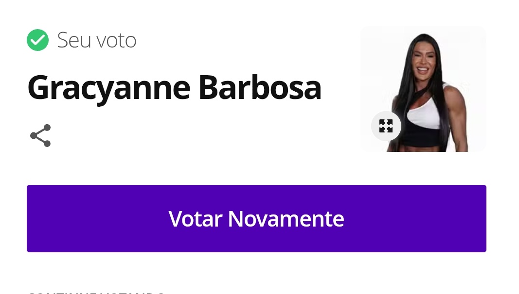 Mesmo q Diego fale q acha q outra pessoa vai sair, vamos continuar votando na ladryanne
#BBB25 #ForaGracyanne
