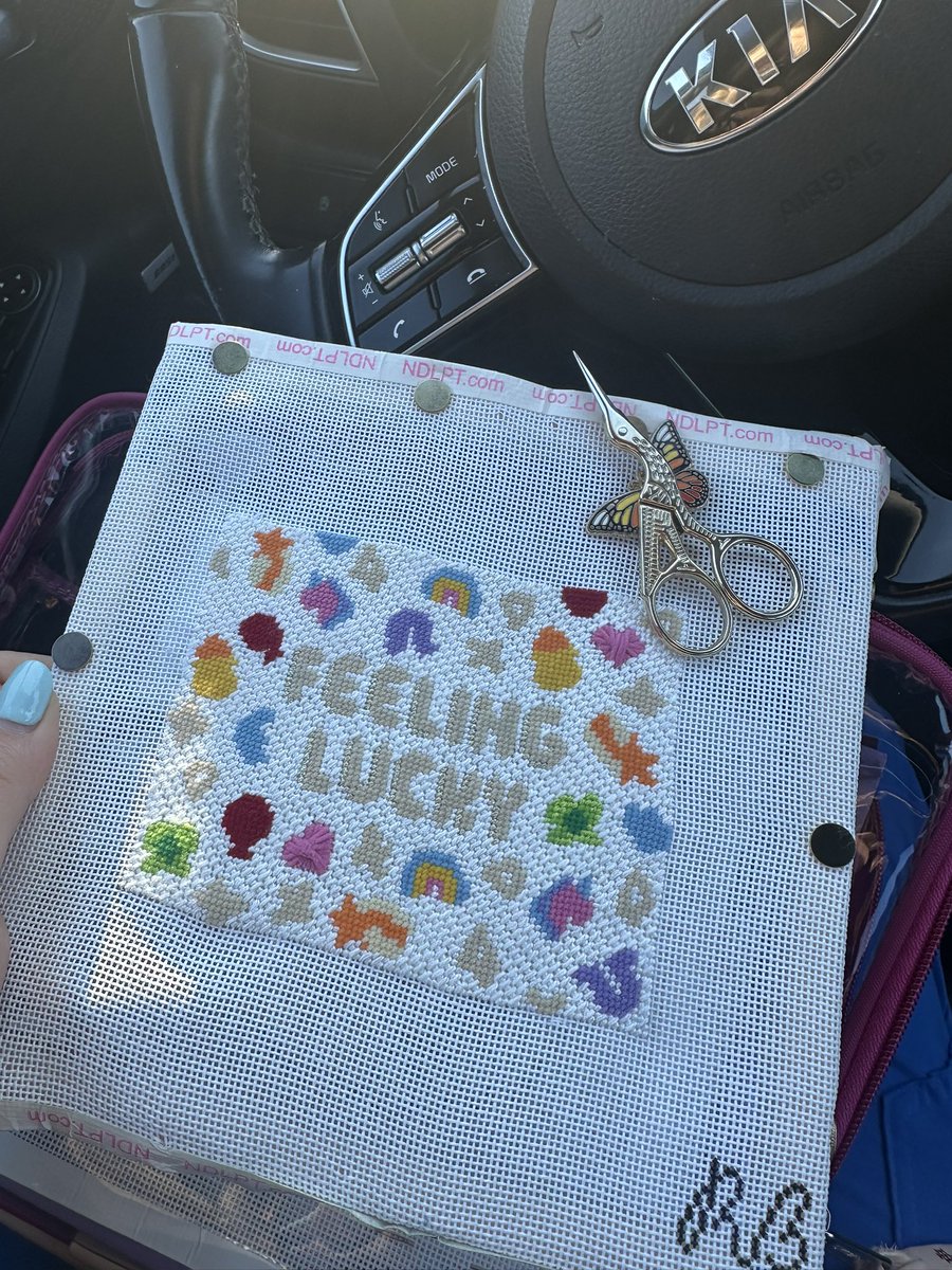 Finished just in time. Feeling lucky… 🍀 #match2025 #matchday