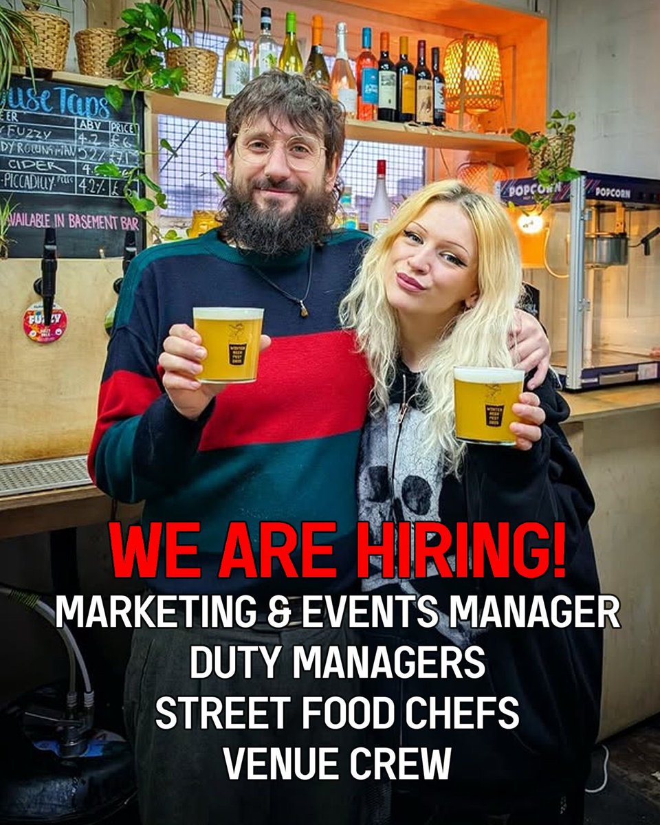 Apply to work with us! grubmcr.com/jobs