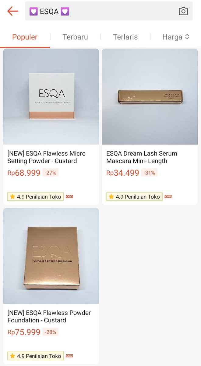 nana 💫 jual skincare makeup bodycare tweet media