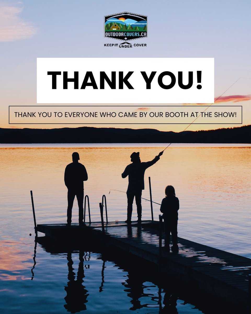 outdoorcoversca's tweet photo. Thank you to everyone who visited our booth this weekend at the 77th Annual Toronto Sportsmen’s Show!

Stay tuned for information on the next show!

#OutdoorCovers #Tradeshow #Convention #TorontoEvents #TorontoSportsmenShow #TSS2025 https://t.co/c40WYvTx18