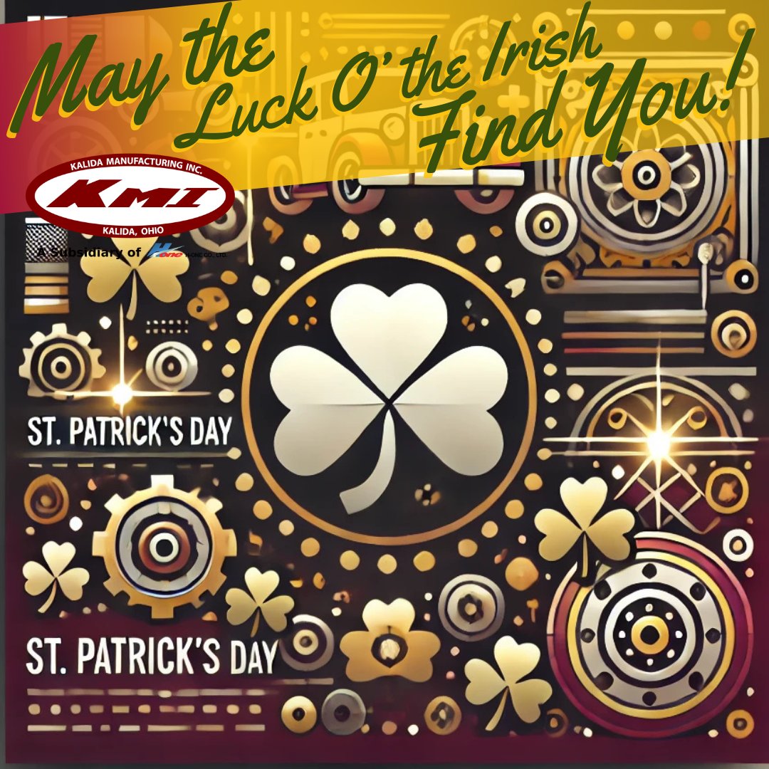 KalidaMfgInc's tweet photo. Happy St. Patrick's Day! 🍀 May your day be filled with luck, joy, and a little extra green! 🌈 Wishing you a wonderful and fortunate day ahead. Cheers! https://t.co/uHIlK4iPOM