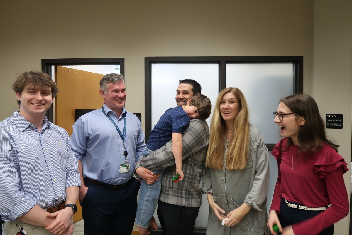 We were honored to welcome James &amp; his family to the PMI Institute at UAB! They launched the YWHAG Foundation to raise awareness for YWHAG-related disorders. Learn more &amp; support their mission at ywhagfoundation.org. <a href="/uabmedicine/">UAB Medicine</a> @uabheersink