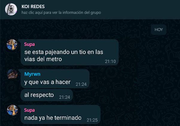 xokaspov's tweet photo. este grupo no es serio joder https://t.co/ZzhvakoDsd
