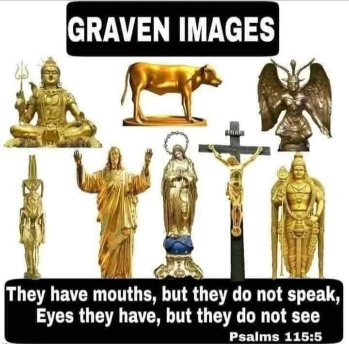ThundersSeven's tweet image. Yahweh is a graven image of Jupiter Zeus Jove Esus et al all sun gods of the Heathen (fallen) all born on Dec25 
#Yahweh is NOT the Heavenly Father's Hebrew Name 
And #Jesus is not His Son's Name either
#WholeWorldDeceived by man-made-up #religions of the world &amp;amp; vain #traditions