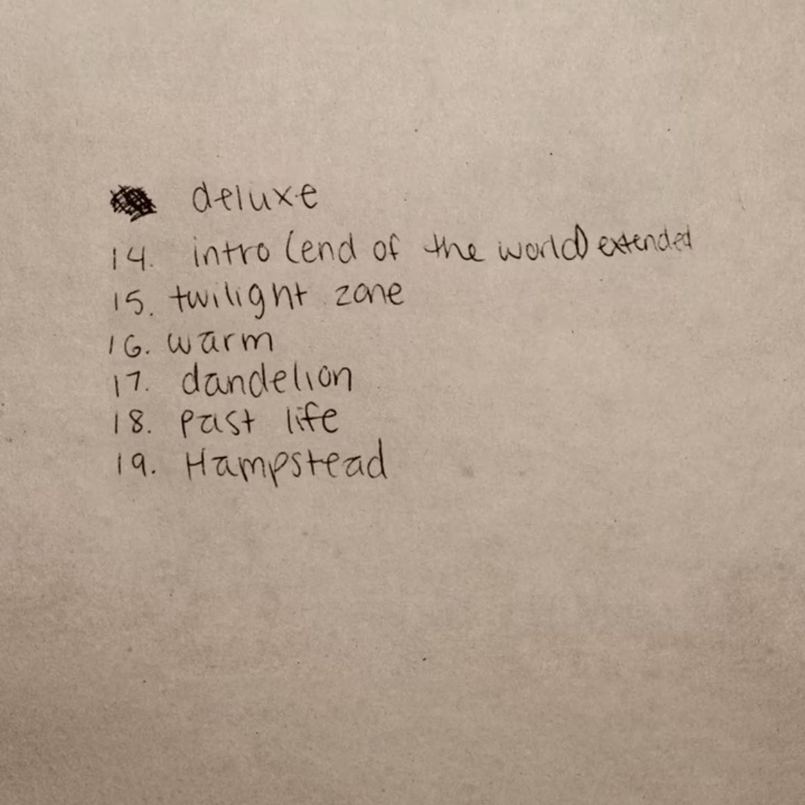 _positions__'s tweet photo. ETERNAL SUNSHINE DELUXE BRIGHTER DAYS AHEAD FULL TRACKLIST 🩵 https://t.co/4pOnkxDtCk