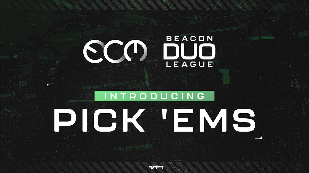 The most competitive tournament on right now. Have more fun by making predictions of who will win. Go Now! #trackmania #BDLTM
ecircuitmania.com/pickem