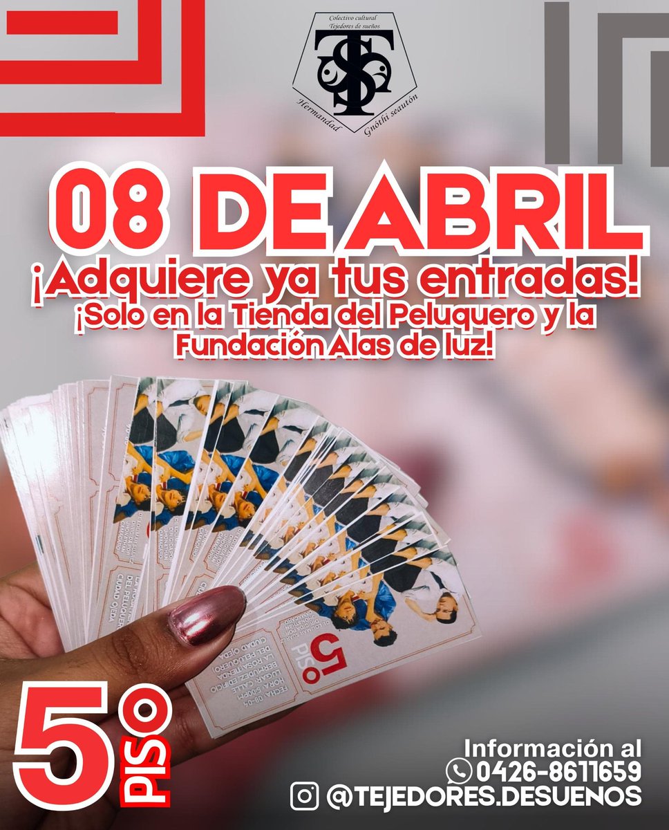 La presentación que tendrá entradas disponibles 

#Ciudadojeda 
#Zulia 
#Teatro 
#Cultura 
#arte
#Col
#Cabimas