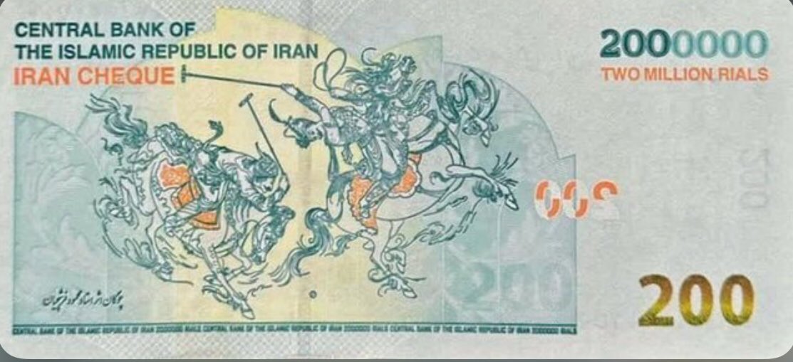 mas75902's tweet photo. این طراحی و  این اسکناس جدید واین همه #صفر
۲#دلار است
#وخامت_اقتصادی https://t.co/dzK4kRkSQj