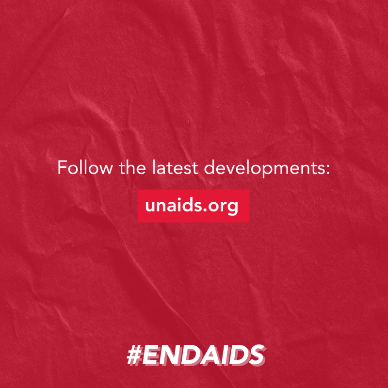 UNAIDS's tweet photo. New reports from countries show continuing disruptions in HIV responses due to US funding shift.