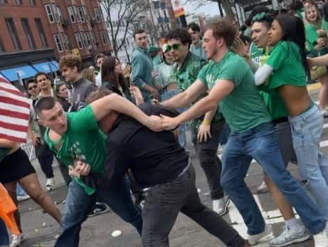 barstoolsports's tweet photo. You're Never Going To Believe This, But The Southie St. Patrick's Day Parade Was An Absolute Shit Show https://t.co/FYzCKjwAkK https://t.co/YDRNCoQb0x