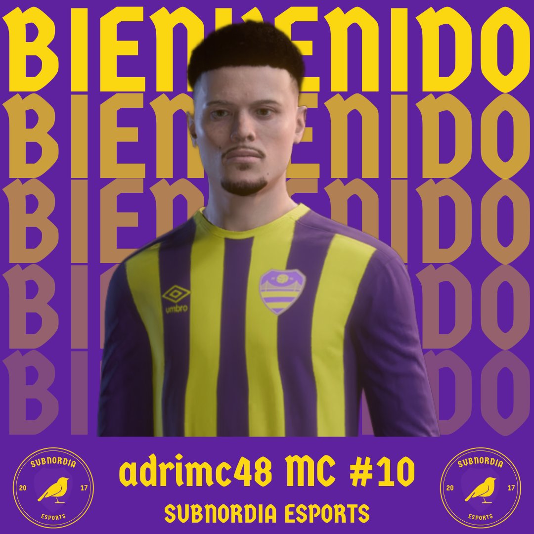 subnordia's tweet photo. 📝 FICHAJE 📝

adrimc48 llega a Subnordia a liderar el proyecto del club en @VPG_Spain

💜💛¡Bienvenido de nuevo, @adrimc48!

#Subnordia
#NextGen
#vpgspain https://t.co/vnIWyvG8Am