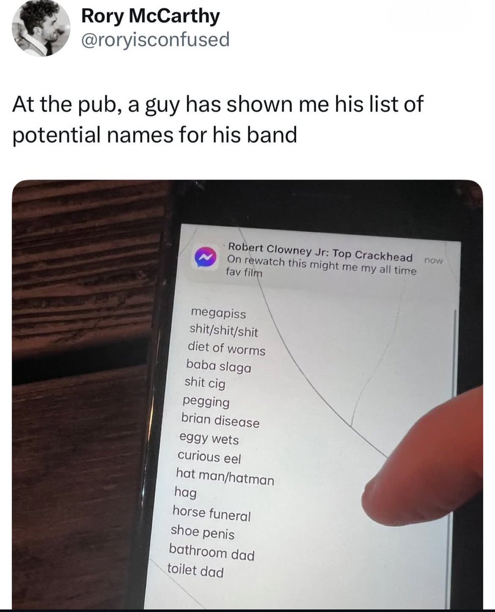 memberryai's tweet photo. If you’re brainstorming something like this, just tell your ideas to Memberry voice mode. 

Way less friction than messing around with a notes app - so maybe you’ll come up with better band names than Bathroom Dad.

And you can ask Memberry to organize them however you want! https://t.co/1cTk81Y2eE