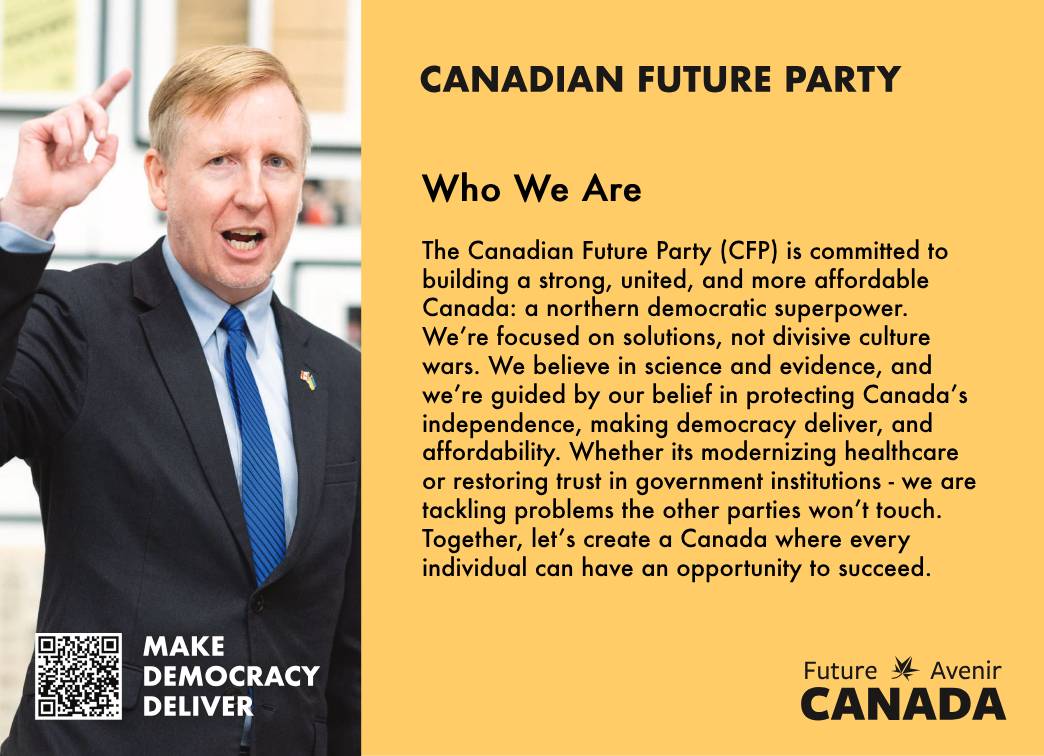cdnfutureparty's tweet image. Who we are.