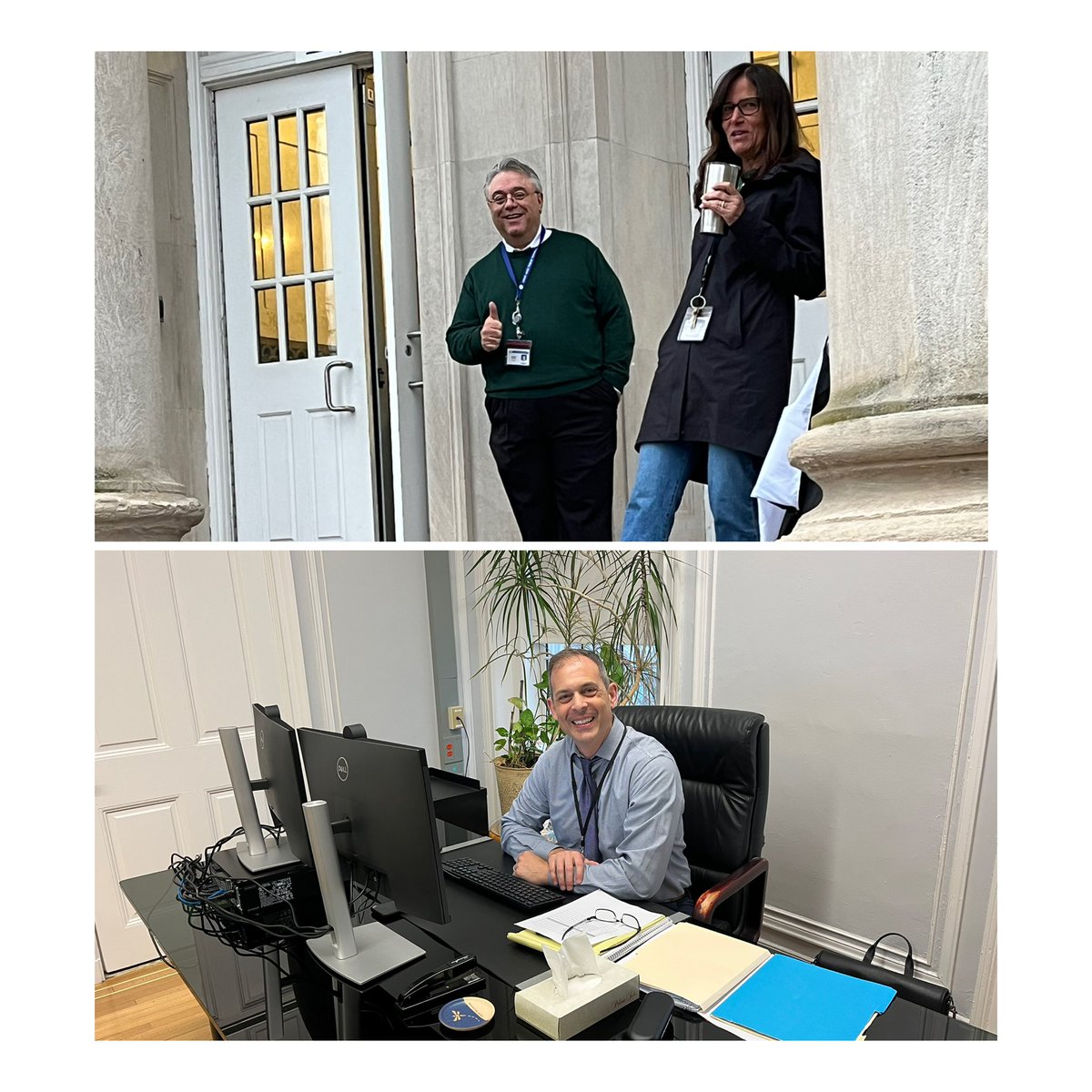 Dr. Bossert (@greatneck_super) on Twitter photo Familiar faces in new places! Happy first official day as Asst. Supt. for Sec. Ed. <a href="/Educator2112/">Dr. Dan Holtzman</a> and to Tom DePaola NHS Interim Principal. #DiscoverGreatness Familiar faces in new places! Happy first official day as Asst. Supt. for Sec. Ed. <a href="/Educator2112/">Dr. Dan Holtzman</a> and to Tom DePaola NHS Interim Principal. #DiscoverGreatness