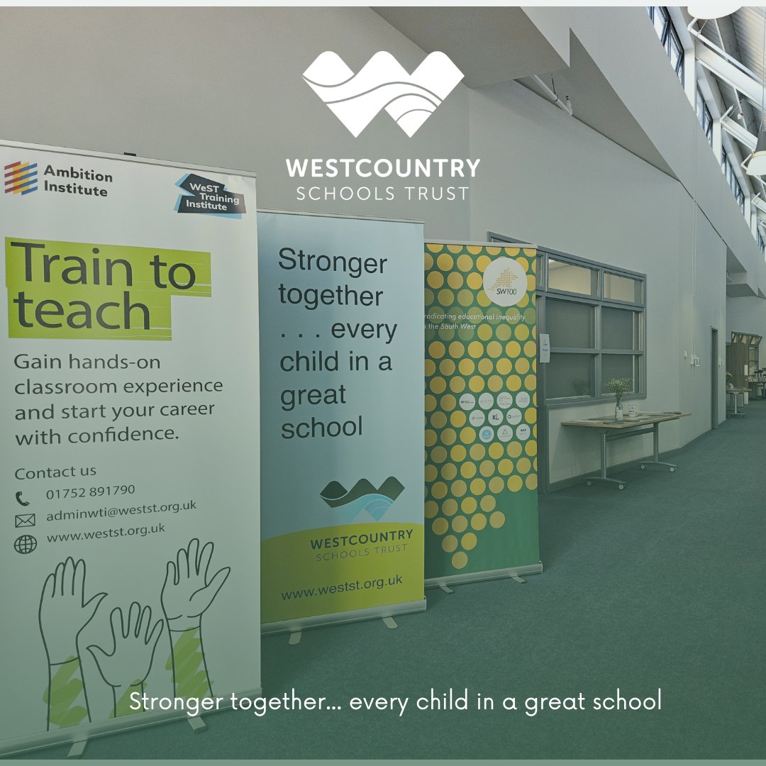 Today, we were proud to host the final Cohort Selection Day for the SW100 school leadership programme at WeST HQ! A huge thank you to the incredible candidates who brought their energy, vision &amp; dedication today. The future of education in our region is bright! 🌟 #SW100