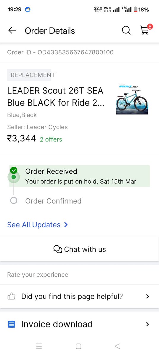 subhashtiwari's tweet photo. @flipkartsupport Dear Team,
I raised the ticket for quality and defective parts related issues and not getting proper support 
Order ID - OD433835667647800100

First time ticket raised which is closed without proper solution and another request raised https://t.co/Kfjy1SDBVm