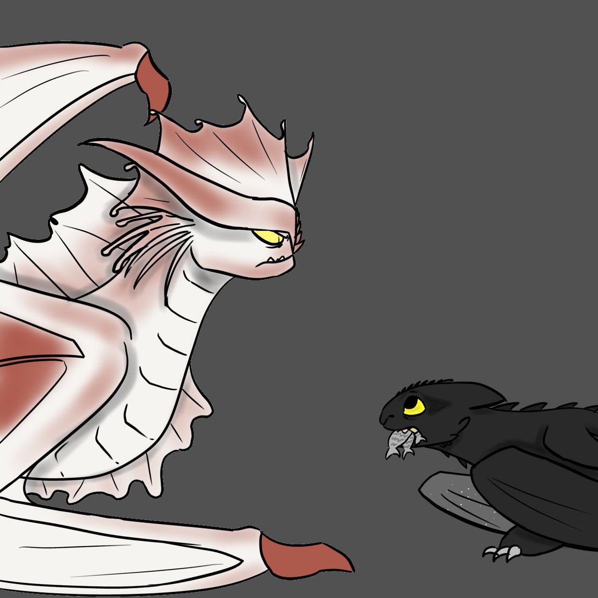BillCiphersback's tweet photo. @Toothlesstism Pebbles! A female night fury :)) https://t.co/iqwozYFX0S