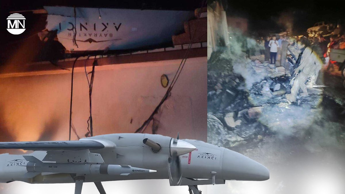 1MedyaNews's tweet photo. 📌 Kurdish guerilla group confirms shooting down of Turkish UAV
HPG confirms the downing of a Turkish Akıncı UAV over Qandil, citing continued military aggression despite the unilateral ceasefire declared on 27 February.
#Kurdistan #HPG #Ceasefire #Turkey #MilitaryAggression
🔗 Read more: https://t.co/859frg6N0M
✅ Alternative: https://t.co/MVITruVjaP