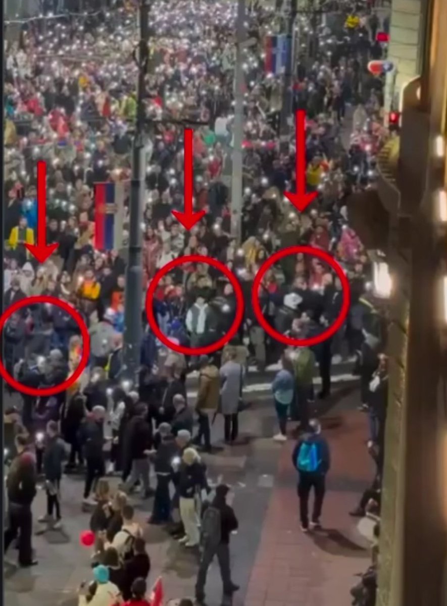 Lukai1861's tweet image. #Serbia | Ivica Dačić denied claims that police officers moved away before the alleged use of a sonic weapon during the protest. "Police officers were not present in the crowd."

He also said that those seen wearing helmets were bikers, not law enforcement.

#LRAD #zvucnitop