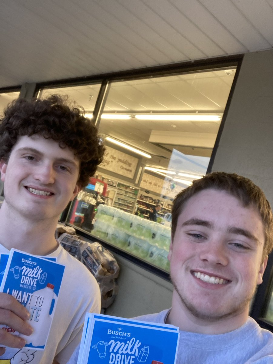 Coach Randolph - FB & WR (@wreckingcrewmi) on Twitter photo Come on out to <a href="/BuschsMarket/">Busch's Market</a> in Clinton to support the local milk drive. You may run into some of our students t athletes volunteering there. Come on out to <a href="/BuschsMarket/">Busch's Market</a> in Clinton to support the local milk drive. You may run into some of our students t athletes volunteering there.