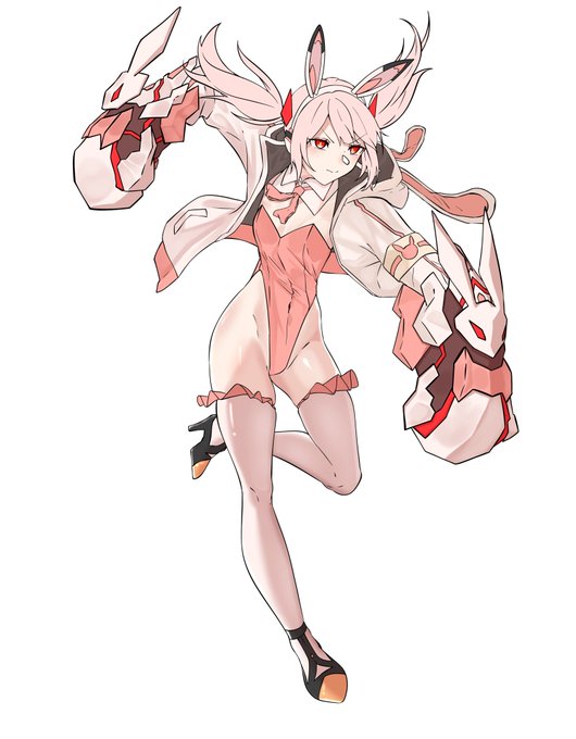 ファイターモードのバニーちゃん 