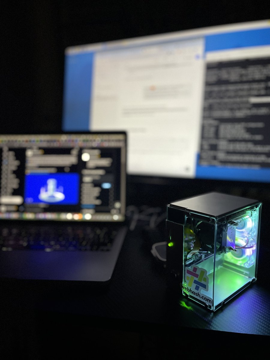 W3Hidayath's tweet image. gm, Just deployed the @webhash_eth Node! Another step towards a fully decentralized web. Check out the setup in action! ⚡🌐
