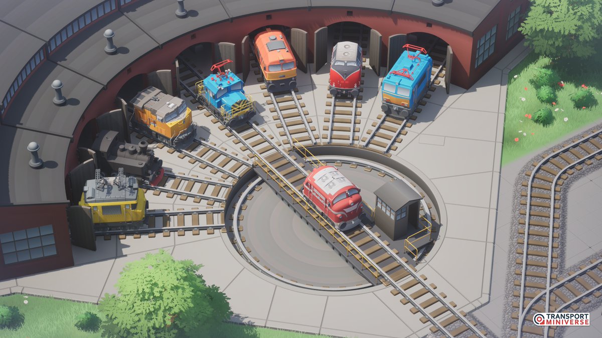 t_miniverse's tweet photo. WIP #002 - We gathered them all for a group photo.  :)
Follow us everywhere!: https://t.co/deW4Maun0i
#hobbytrain #IndieGames #unrealengine5 #transportminiverse #trains #locomotives #screenshot https://t.co/OU8fnt0aEi