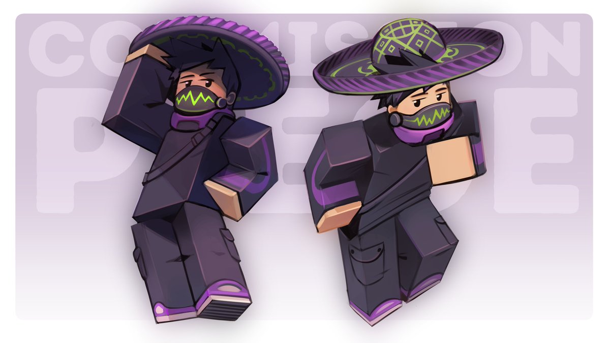 Roblox avatar commission showcase!
slots are still open for these!

link below ⬇️