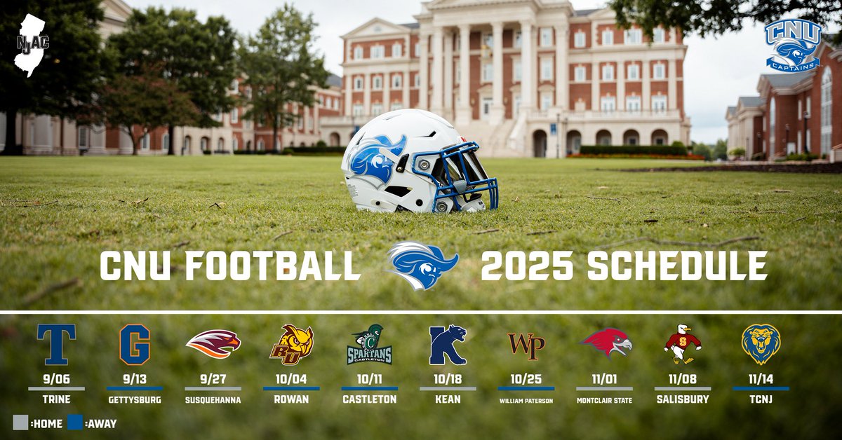 Excited for our 2025 schedule. Already looking forward to the crowds at TowneBank Stadium that make our program special!