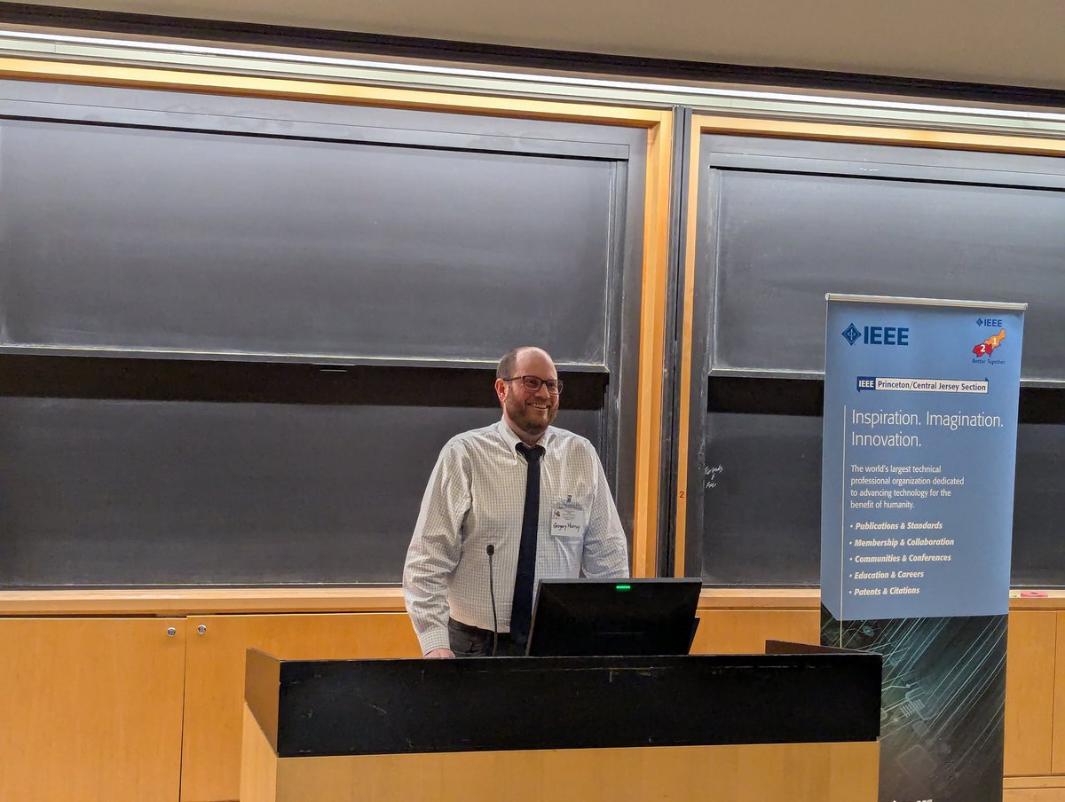 My dream of lecturing at a university came true. I was invited to speak at Princeton for <a href="/IEEEorg/">IEEE</a> about incorporating robotics into K-12 schools.
