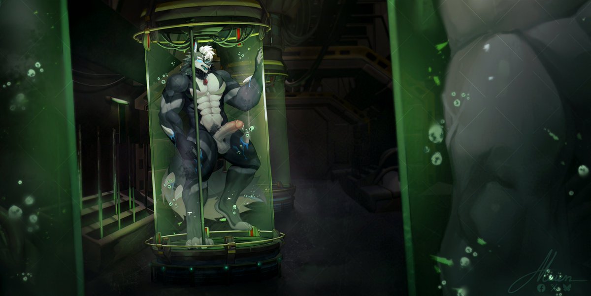 Deep in the mysterious laboratory 🧪
For <a href="/Orgar_wolf/">Shota🐺🔞🔜Infurnity,BKB</a>