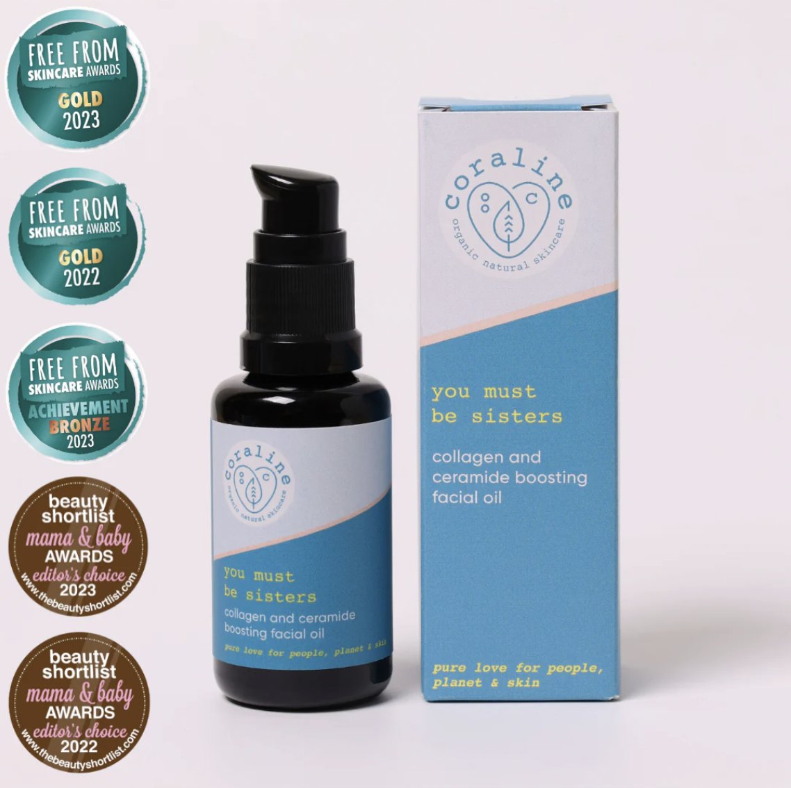 psdsinfo's tweet photo. Special #DownSyndromeAwarenessWeek offer from our friends at Coraline Organic Skincare. 21% off full size bottles of award-winning You Must Be Sisters facial oil and £1 from each oil sold will be donated to @psdsinfo. Woo hoo! https://t.co/mQ2yacmyTd https://t.co/OzGmt6eFKm