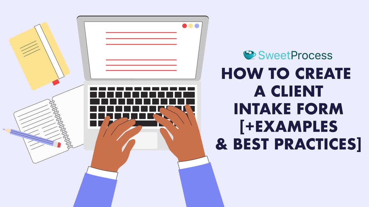HYVAssistant's tweet image. Simplify client onboarding with an intake form!
Gather key details upfront 
Understand client needs &amp;amp; expectations 
Improve services &amp;amp; streamline processes

Learn how to create a custom intake form: sweetprocess.com/client-intake-…   #ClientOnboarding