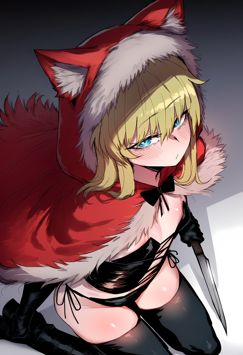 TsuyogariAII's tweet image. Red Hood 
#BLACKSOULS #BLACKSOULS2
