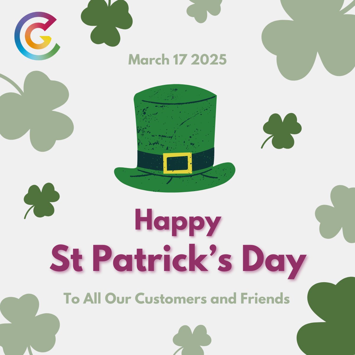 LantekCorp's tweet photo. Happy St. Patrick’s Day from @LantekCorp! ☘️

Did you know that the first St. Patrick’s Day parade was held in America and it even pre-dates the founding of the United States?✨

From all of us at @LantekCorp, we wish you a lucky St. Patrick’s Day!

#StPatricksDay #LantekCorp https://t.co/PHWcof1LXX