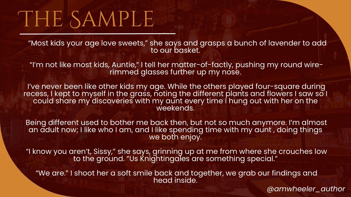 Amarie Wheeler | Author tweet media