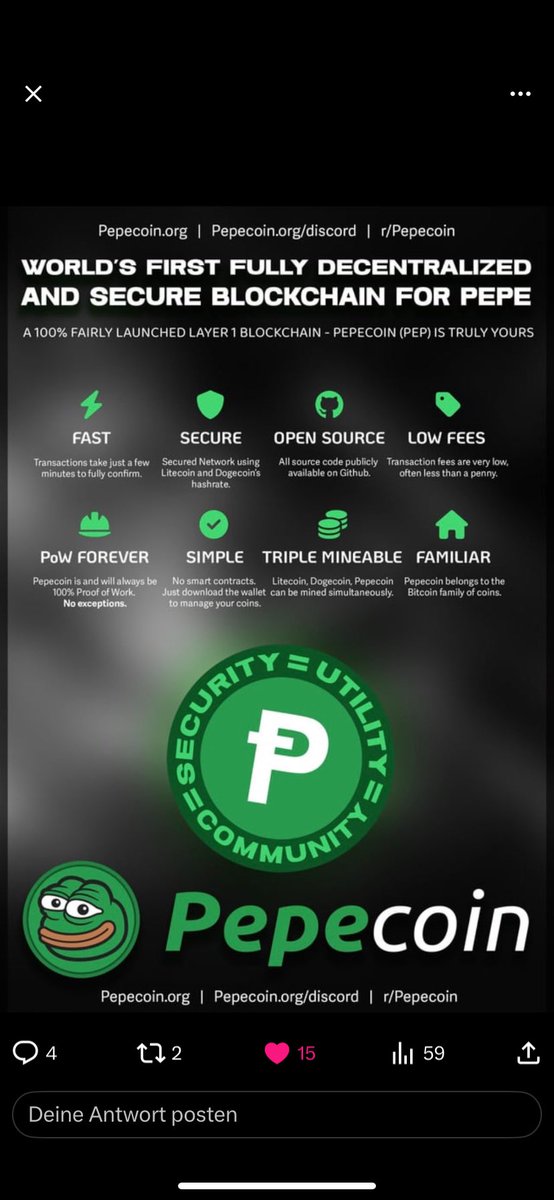 Wakebake1277021's tweet photo. $PEP to the #moon
#Crypto #PepcoinNetwork #PEPtotheMOON https://t.co/aetIhD4j5L