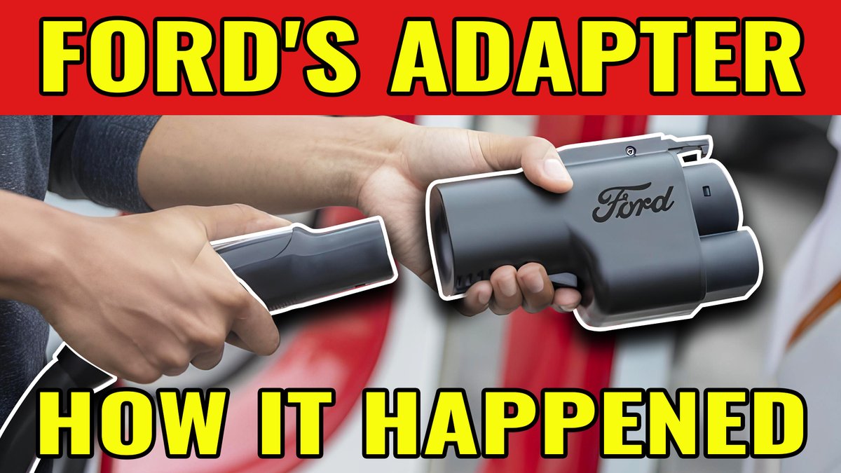 tommolog's tweet image. I scored an exclusive interview with the CEO of @LectronEV, Chris Maiwald, and @Ford&apos;s Director of EV Charging, Ken Williams, to discuss how the two companies collaborated to create Ford&apos;s NACS to CCS1 adapter.
youtu.be/qmjTa3knmGg