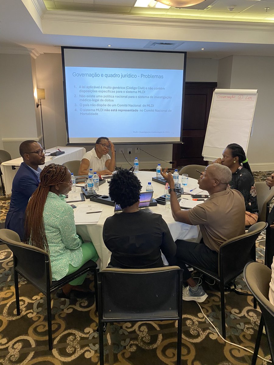 MLDI_ICoP's tweet photo. Day one of the MLDI ICoP 3-day workshop in Maputo, Mozambique! | February 26, 2025 

#mldi #communityofpractice #maputo #mldi_icop #mozambique #mldiicopinternationalcommunityofpractice #forensicpathology #medicolegaldeathinvestigation https://t.co/bUrIzolEtx