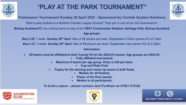 Teesside Junior Football Alliance tweet media