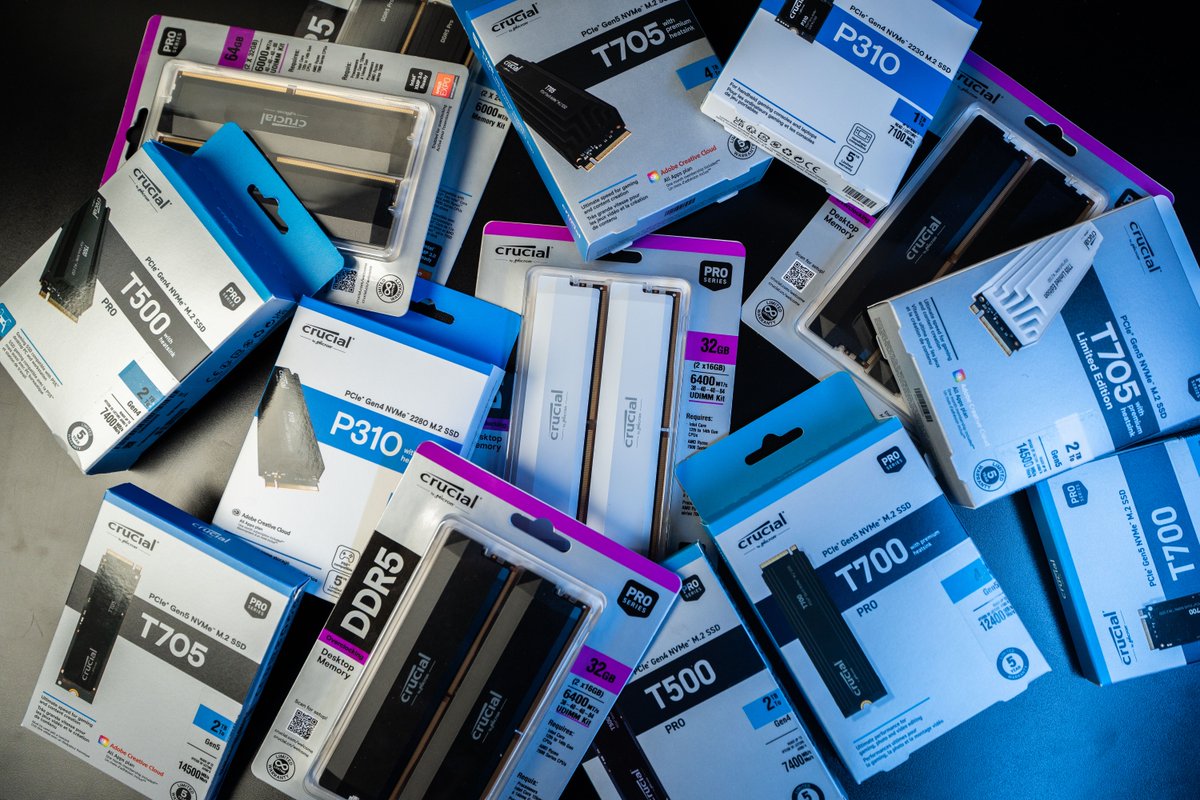 Crucial Memory tweet media