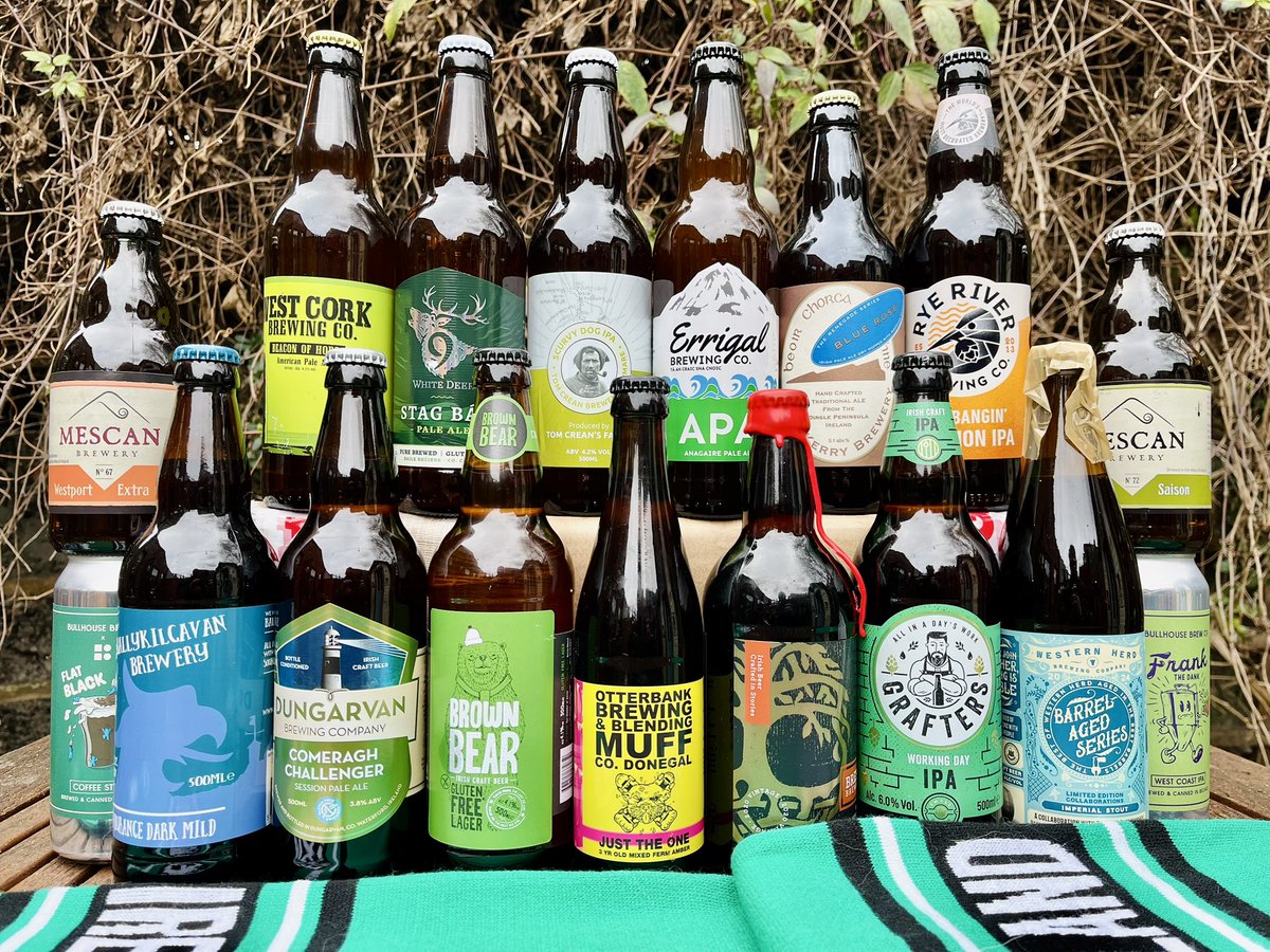 Growley Crowley (@bilcro) on Twitter photo Happy Saint Patrickโs Day! โ๏ธ๐ปโ๏ธ
#DrinkIrish
<a href="/westcorkbrewco/">West Cork Brewing Co.</a> <a href="/9whitedeer/">9 White Deer Brewery</a> <a href="/Tomcreankenmare/">Tom Crean Brewery Kenmare</a> <a href="/mescanbrewery/">Mescan Brewery</a> <a href="/ryeriverbrewing/">Rye River Brewing Co.</a> <a href="/Ballykilcavan/">Ballykilcavan</a> <a href="/dungarvanbrewco/">Dungarvan Brewing Company</a> <a href="/PLBrewery_/">Pearse Lyons Brewery</a> <a href="/brehonblonde/">Brehon Brewhouse</a> <a href="/WesternHerd/">Western Herd Brewing</a> <a href="/craftcentral/">CraftCentral.ie</a> Happy Saint Patrickโs Day! โ๏ธ๐ปโ๏ธ
#DrinkIrish
<a href="/westcorkbrewco/">West Cork Brewing Co.</a> <a href="/9whitedeer/">9 White Deer Brewery</a> <a href="/Tomcreankenmare/">Tom Crean Brewery Kenmare</a> <a href="/mescanbrewery/">Mescan Brewery</a> <a href="/ryeriverbrewing/">Rye River Brewing Co.</a> <a href="/Ballykilcavan/">Ballykilcavan</a> <a href="/dungarvanbrewco/">Dungarvan Brewing Company</a> <a href="/PLBrewery_/">Pearse Lyons Brewery</a> <a href="/brehonblonde/">Brehon Brewhouse</a> <a href="/WesternHerd/">Western Herd Brewing</a> <a href="/craftcentral/">CraftCentral.ie</a>