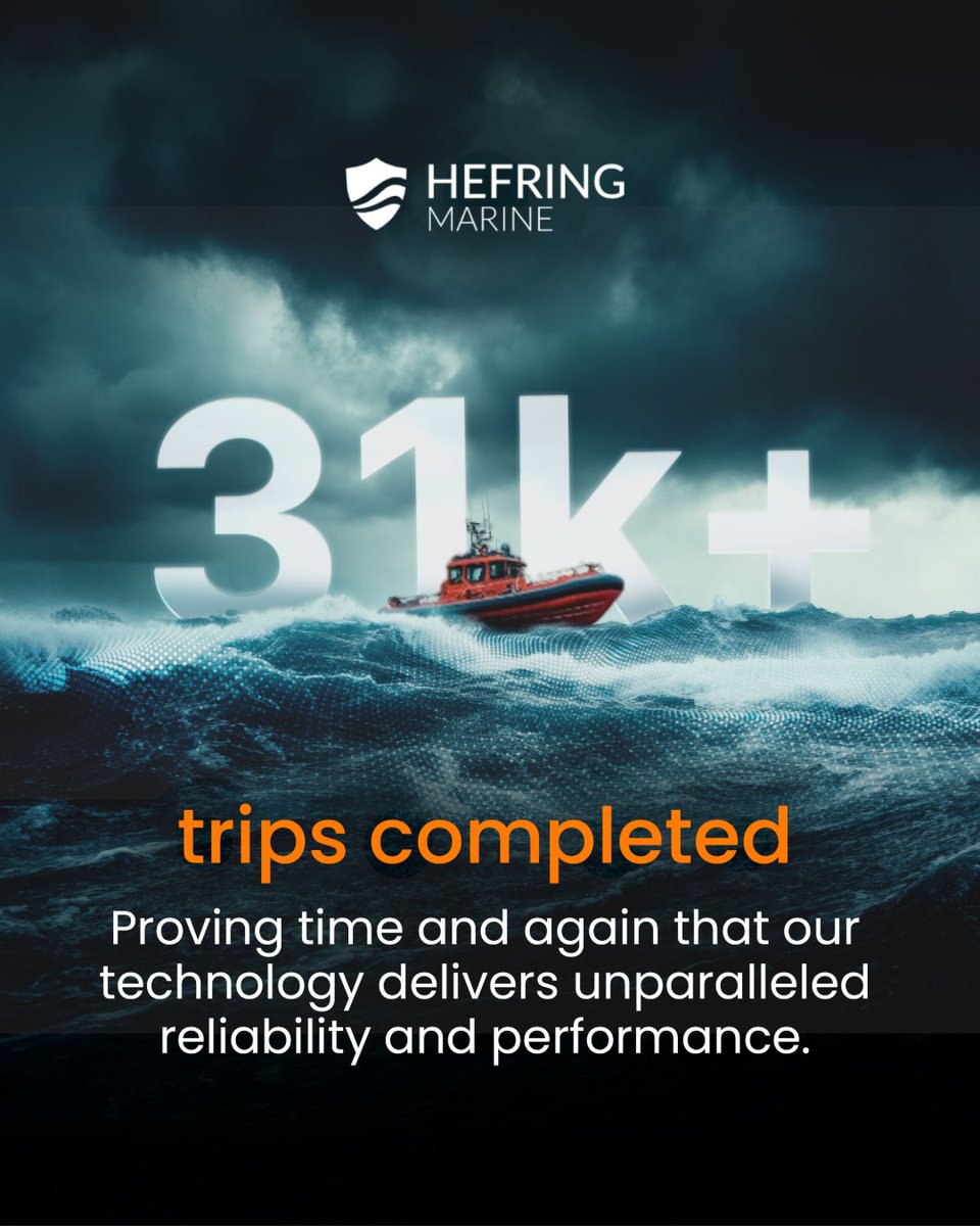 HefringMarine's tweet photo. With over 31,000 trips completed using our IMAS system, we have consistently delivered reliability and performance in the world’s toughest waters.

Discover how IMAS is transforming maritime operations: https://t.co/3we0MbCtNB

#HefringMarine #IMAS #ProvenPerformance https://t.co/zR3rD6oSCd